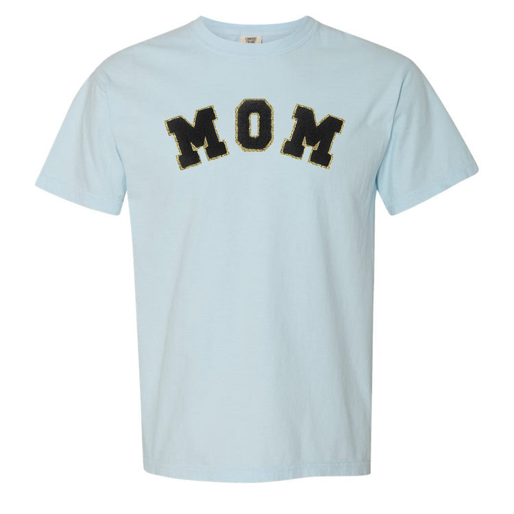 Mama/Mom Letter Patch Comfort Colors T-Shirt