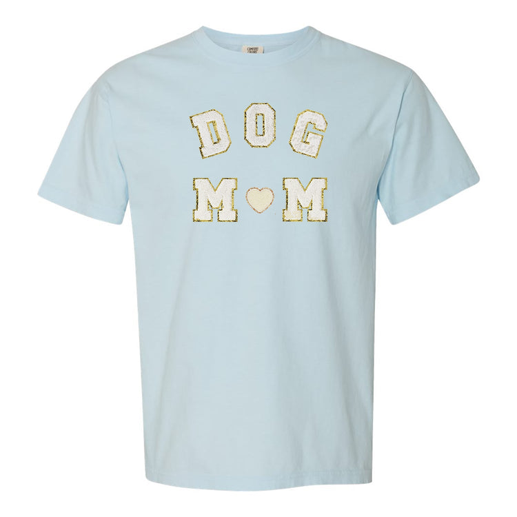 Dog Mom Letter Patch Comfort Colors T-Shirt