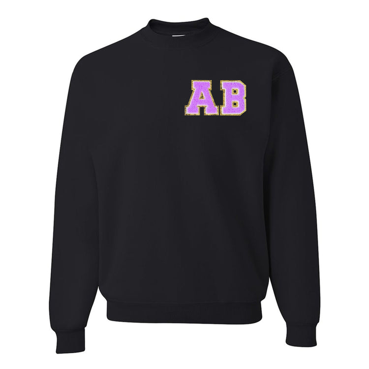 Nurse Letter Patch Crewneck Sweatshirt