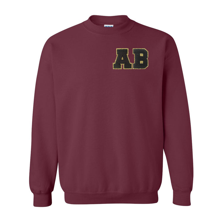 Nurse Letter Patch Crewneck Sweatshirt