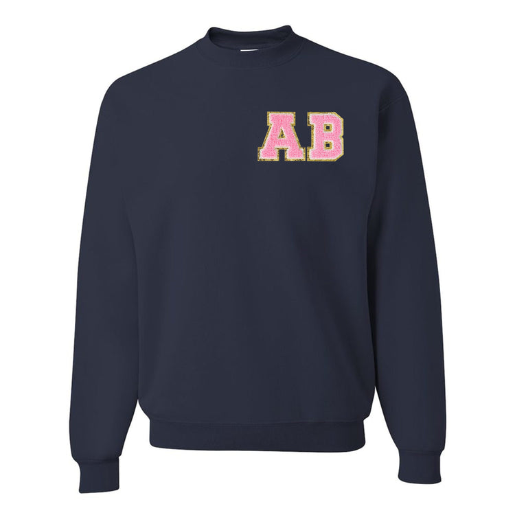 Nurse Letter Patch Crewneck Sweatshirt