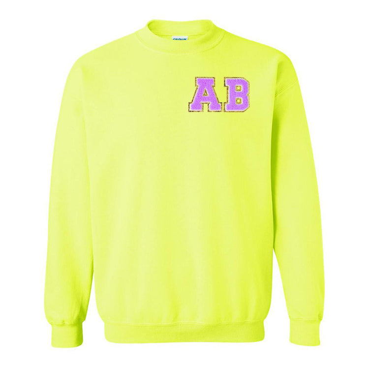 Nurse Letter Patch Crewneck Sweatshirt