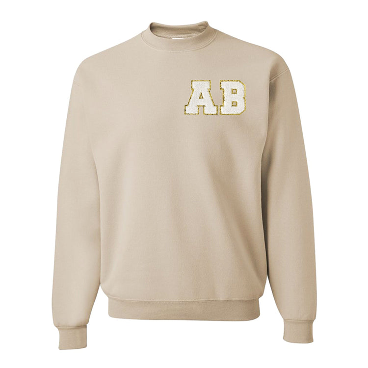 Nurse Letter Patch Crewneck Sweatshirt