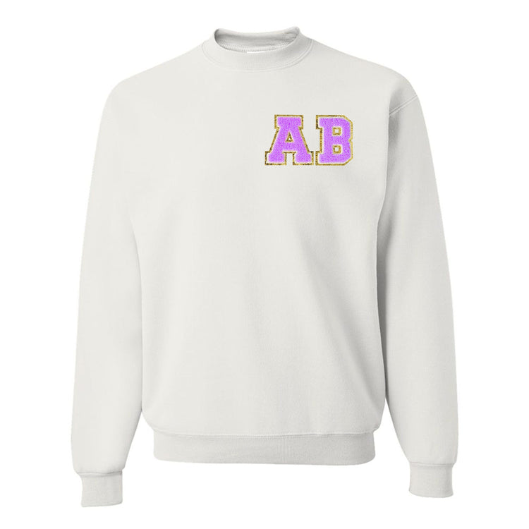 Nurse Letter Patch Crewneck Sweatshirt