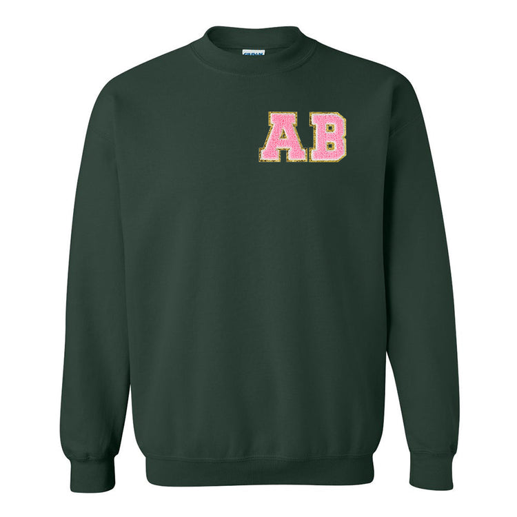 Nurse Letter Patch Crewneck Sweatshirt