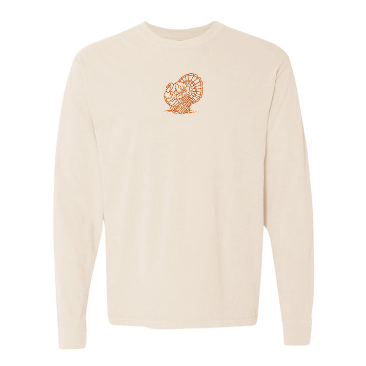 Turkey Comfort Colors Long Sleeve T-Shirt