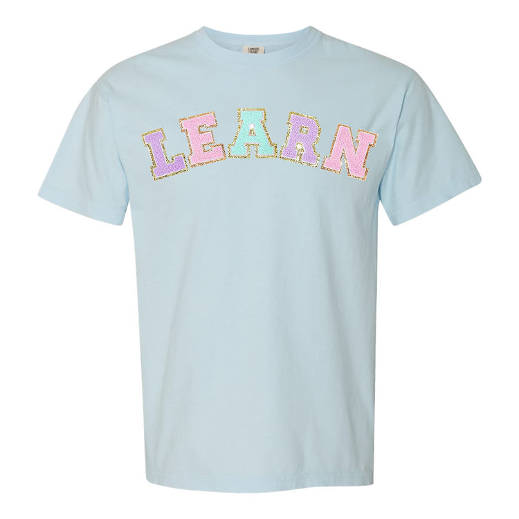 Learn Letter Patch Comfort Colors T-Shirt
