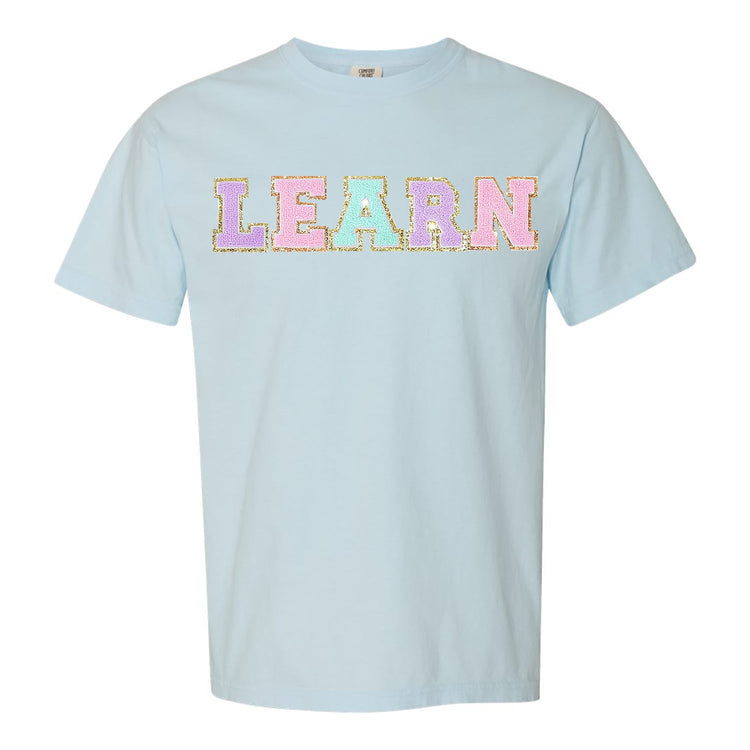 Learn Letter Patch Comfort Colors T-Shirt