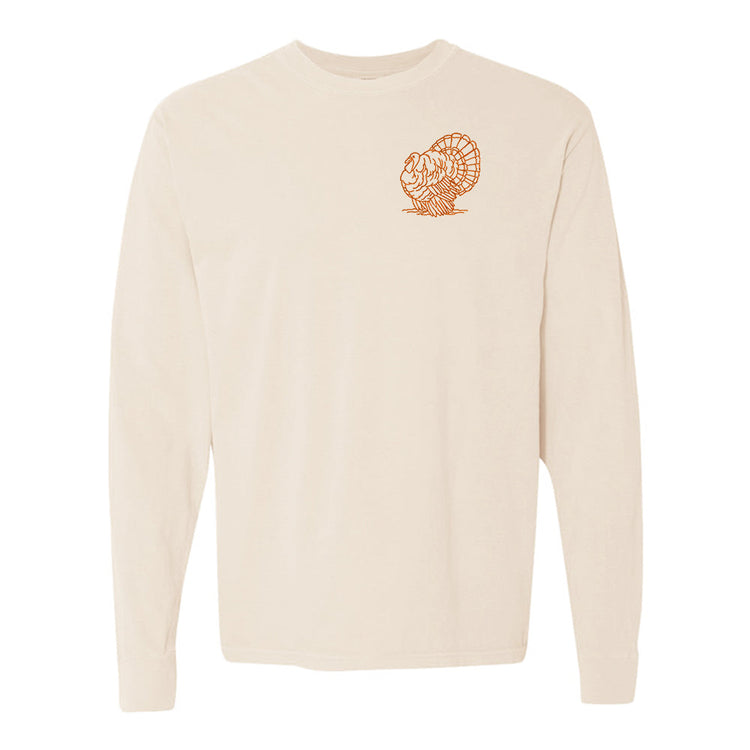 Turkey Comfort Colors Long Sleeve T-Shirt