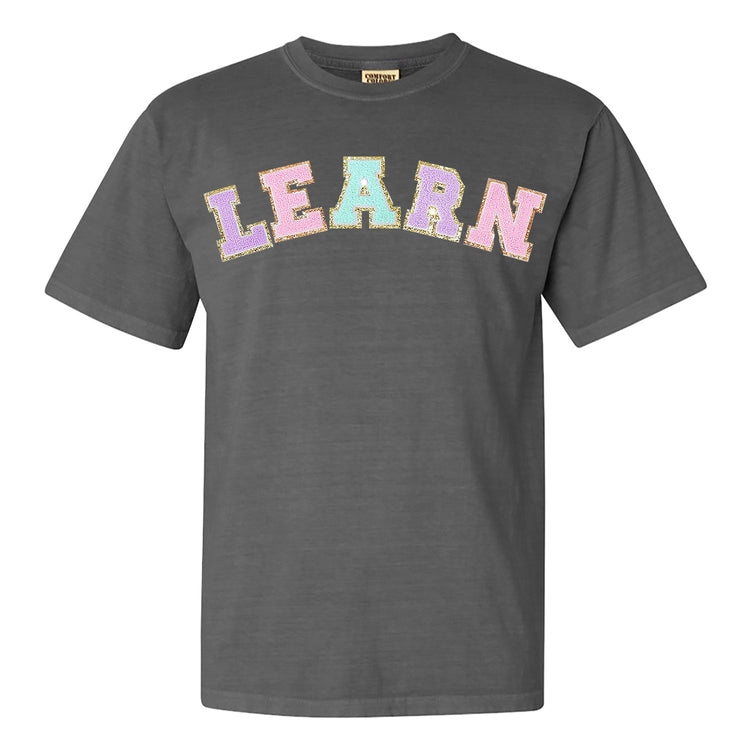 Learn Letter Patch Comfort Colors T-Shirt