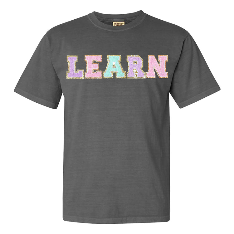 Learn Letter Patch Comfort Colors T-Shirt