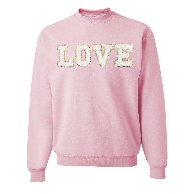 Love Letter Patch Crewneck Sweatshirt
