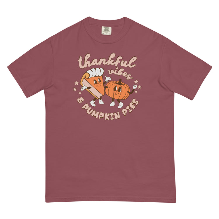 'Thankful Vibes & Pumpkin Pies' T-Shirt