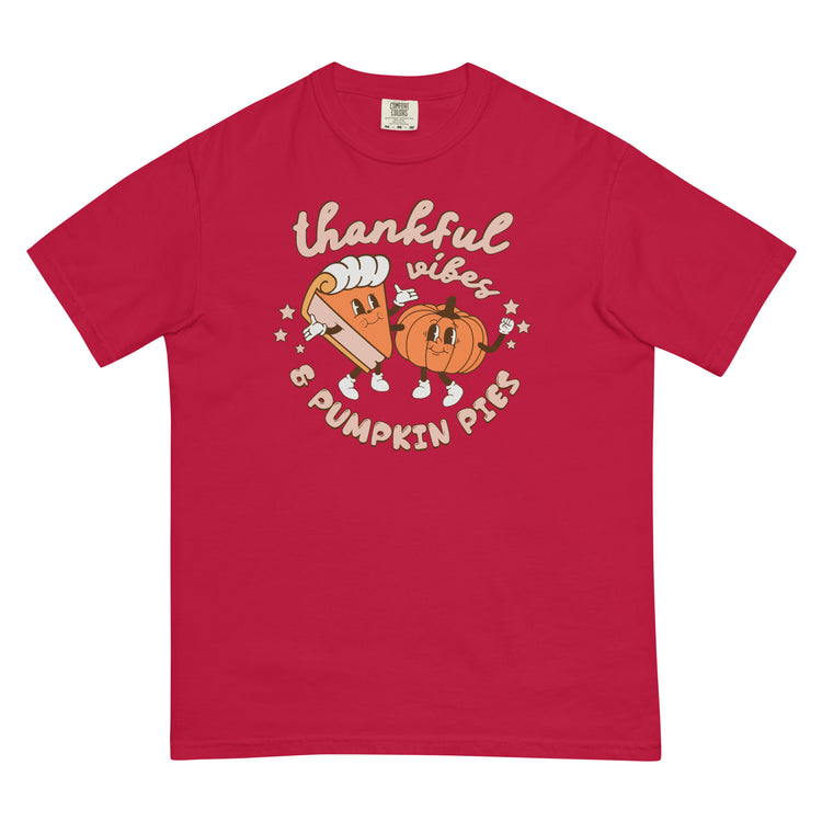 'Thankful Vibes & Pumpkin Pies' T-Shirt