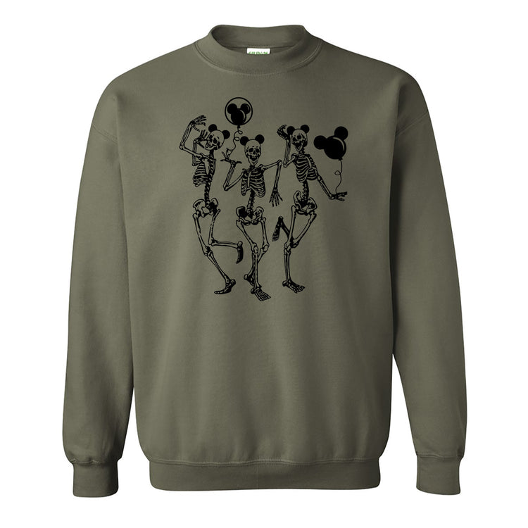 Skeleton Disney Crewneck Sweatshirt
