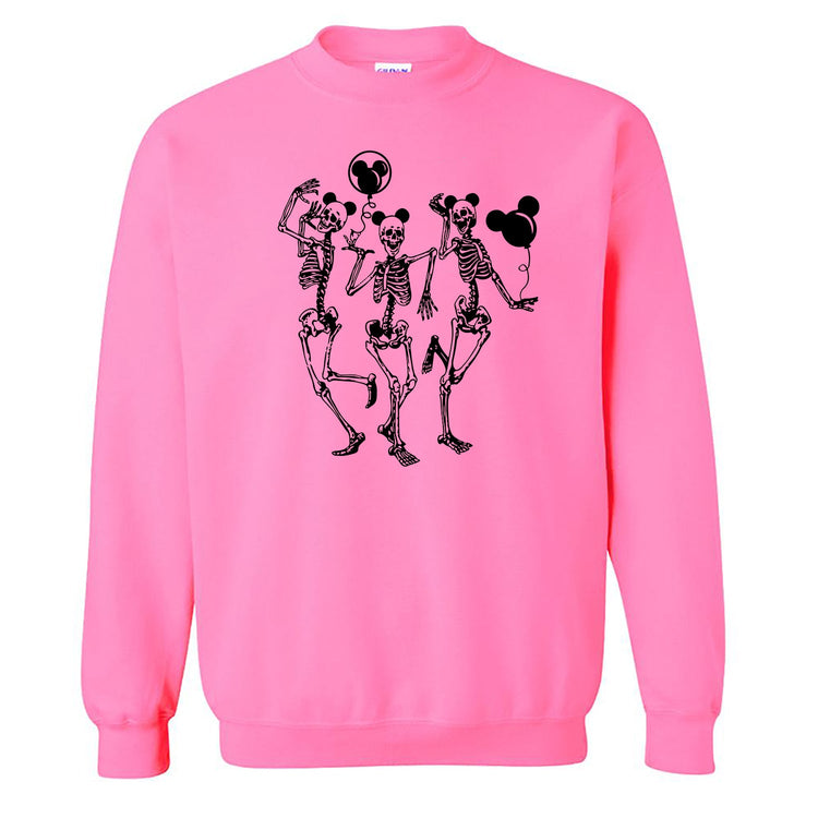 Skeleton Disney Crewneck Sweatshirt