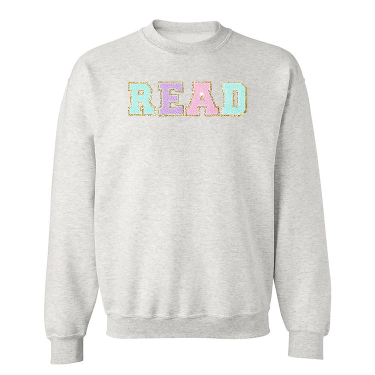 Read Letter Patch Crewneck Sweatshirt