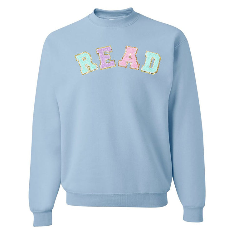 Read Letter Patch Crewneck Sweatshirt