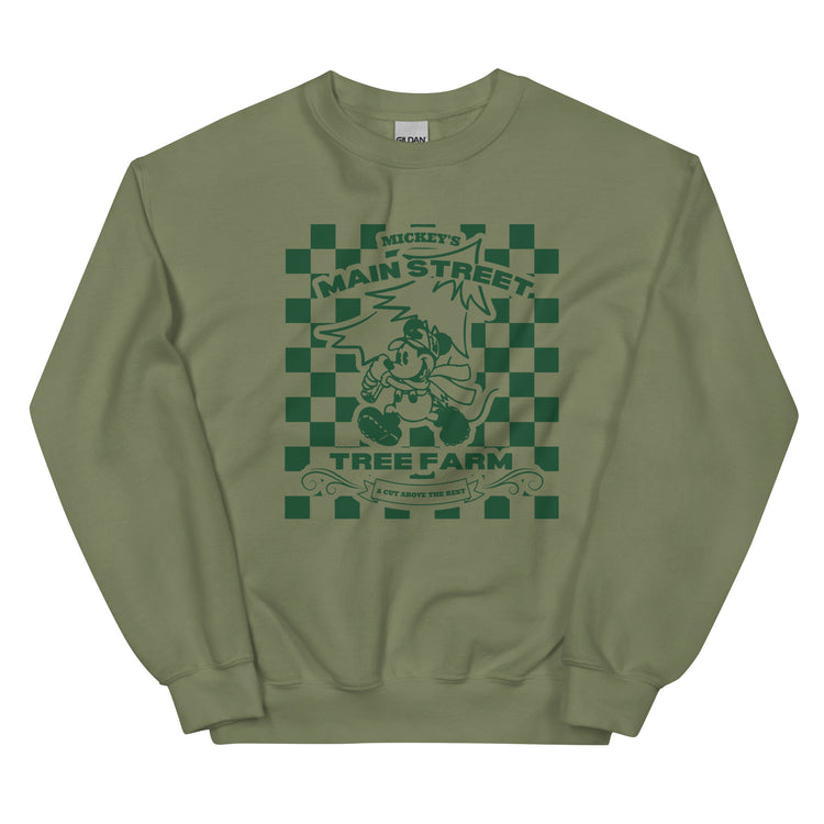 'Mickey's Tree Farm' Crewneck Sweatshirt