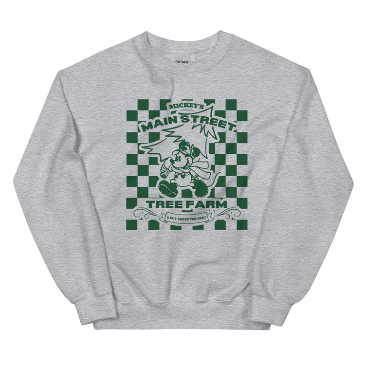 'Mickey's Tree Farm' Crewneck Sweatshirt