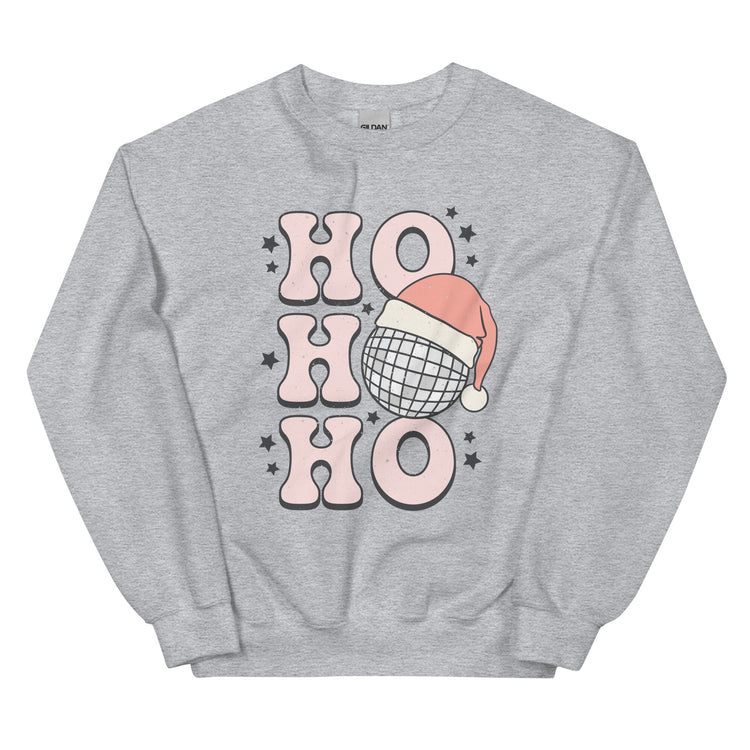 'Ho Ho Ho Disco' Crewneck Sweatshirt
