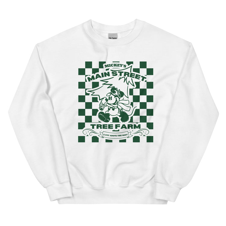'Mickey's Tree Farm' Crewneck Sweatshirt