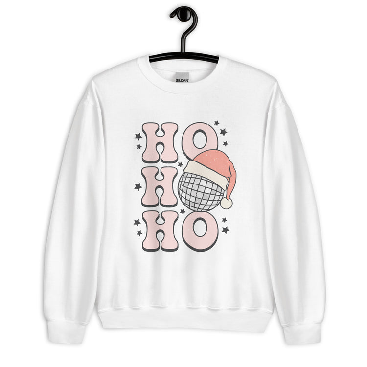 'Ho Ho Ho Disco' Crewneck Sweatshirt