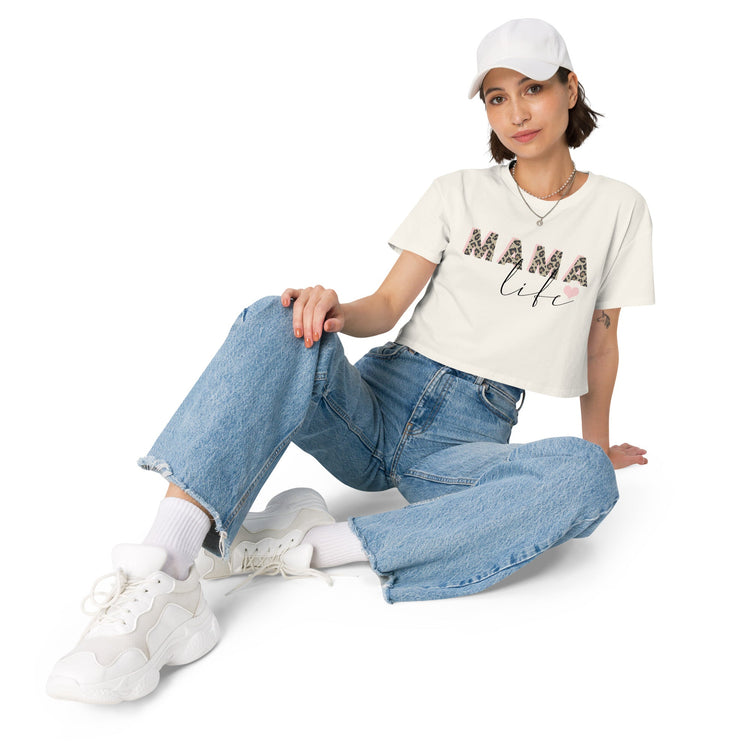 Mama Life womens crop top