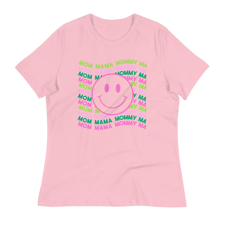 Mom, Mama, Mommy, Ma womens relaxed tee