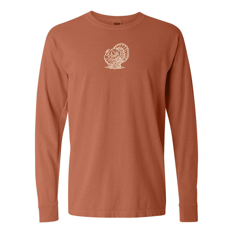 Turkey Comfort Colors Long Sleeve T-Shirt