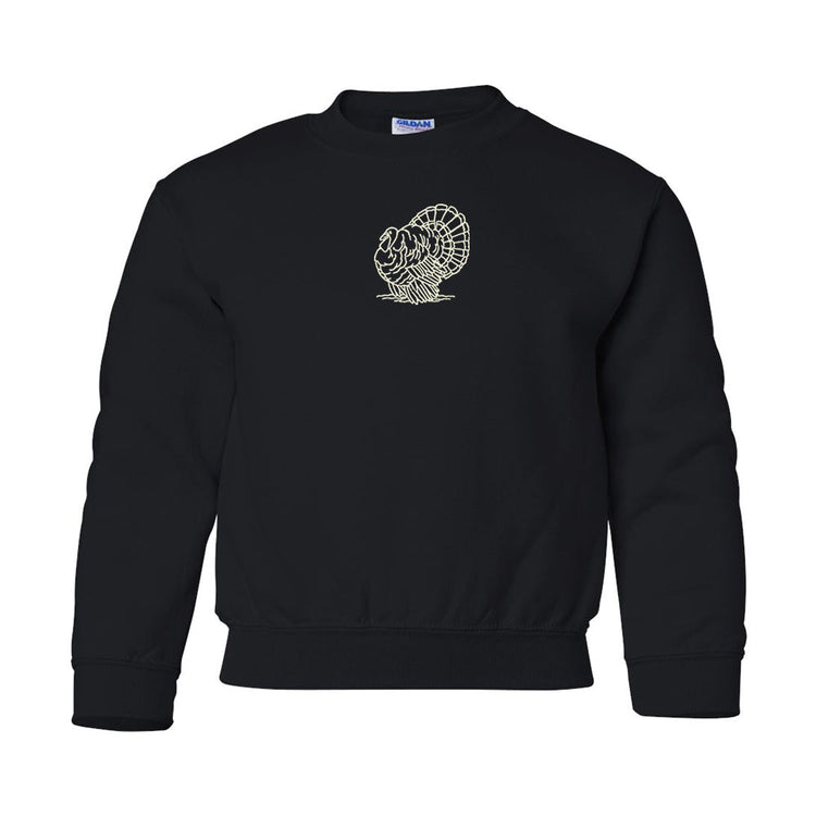 Kids Turkey Crewneck Sweatshirt
