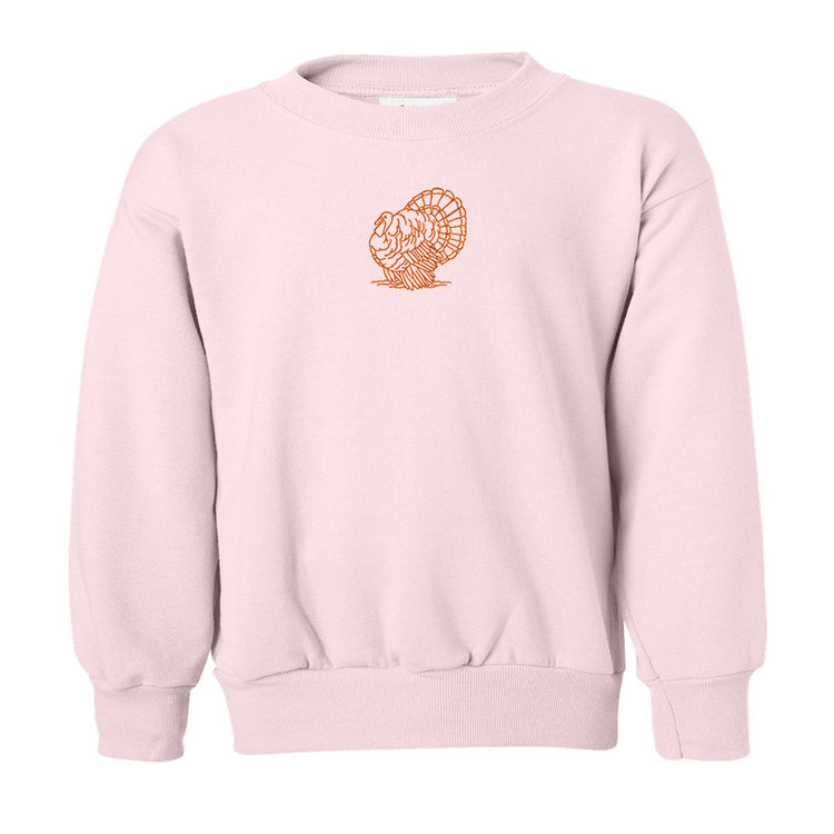 Kids Turkey Crewneck Sweatshirt