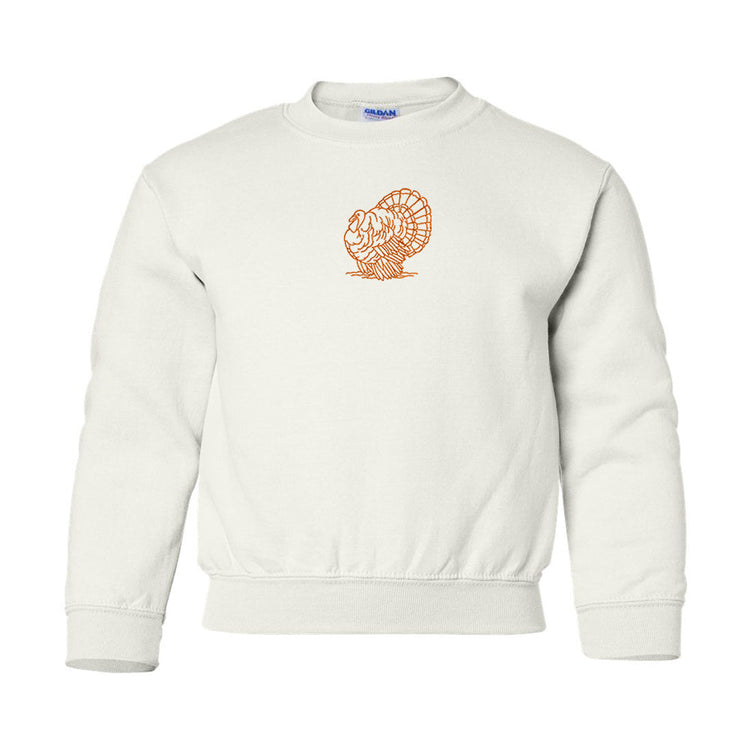 Kids Turkey Crewneck Sweatshirt
