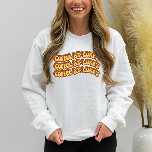 'Coffee At Luke's' Crewneck Sweatshirt