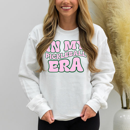 'In My Pickleball Era' Crewneck Sweatshirt