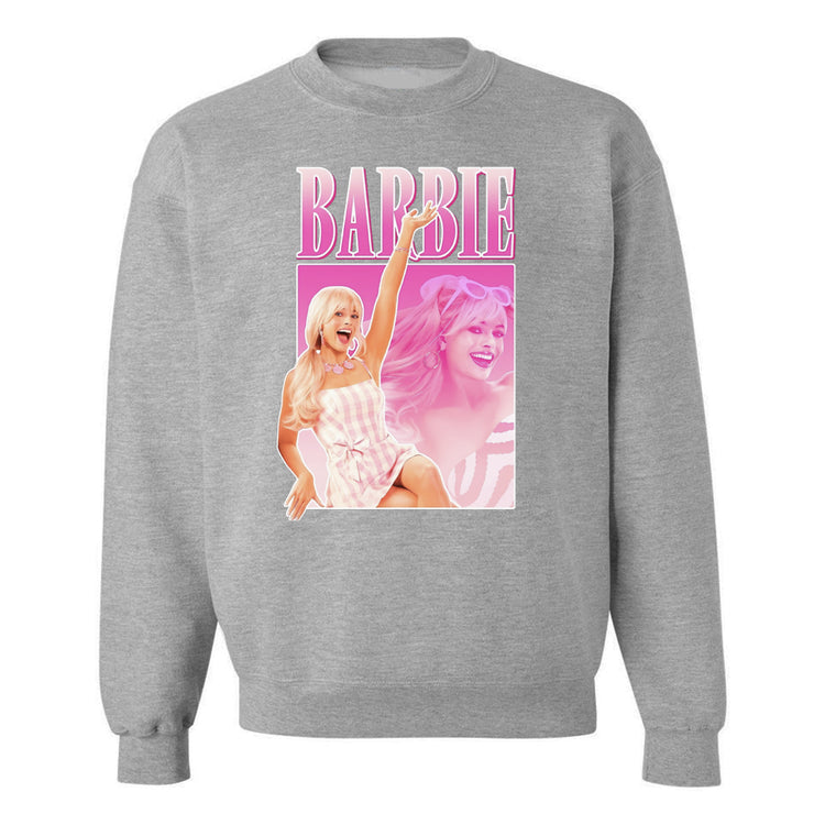 'Margot Robbie as Barbie' Crewneck Sweatshirt