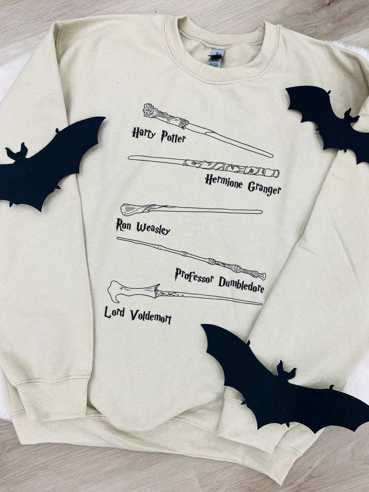 'Harry Potter Wands' Crewneck Sweatshirt