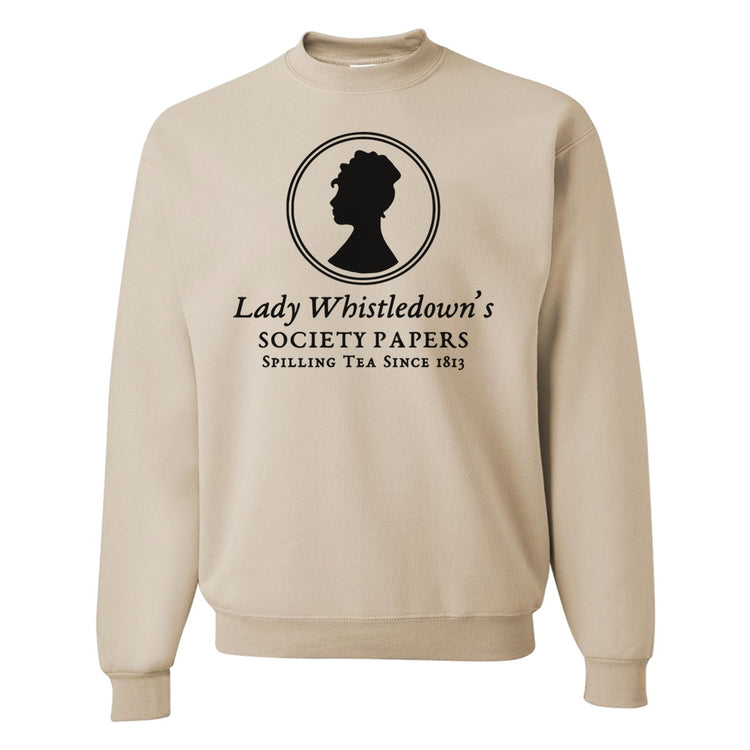 Bridgerton 'Lady Whistledown' Crewneck Sweatshirt