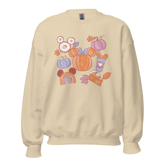Fall Disney Crewneck Sweatshirt