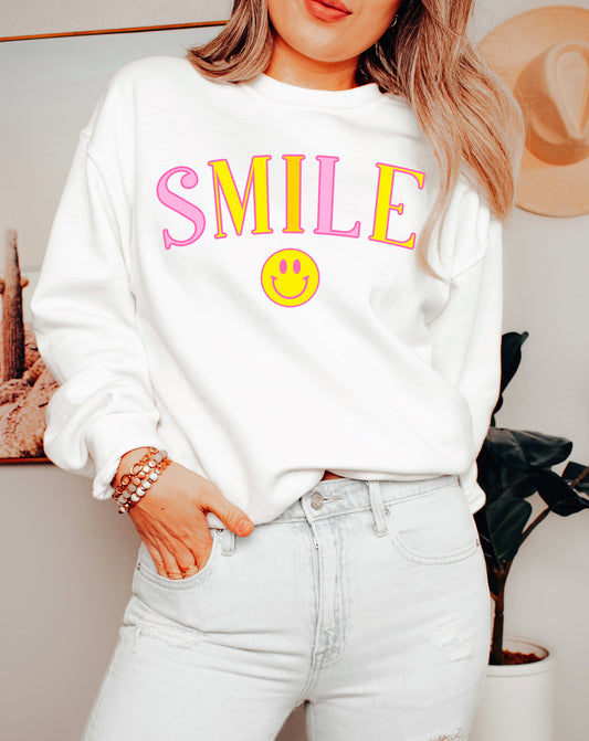 Smile Crewneck Sweatshirt