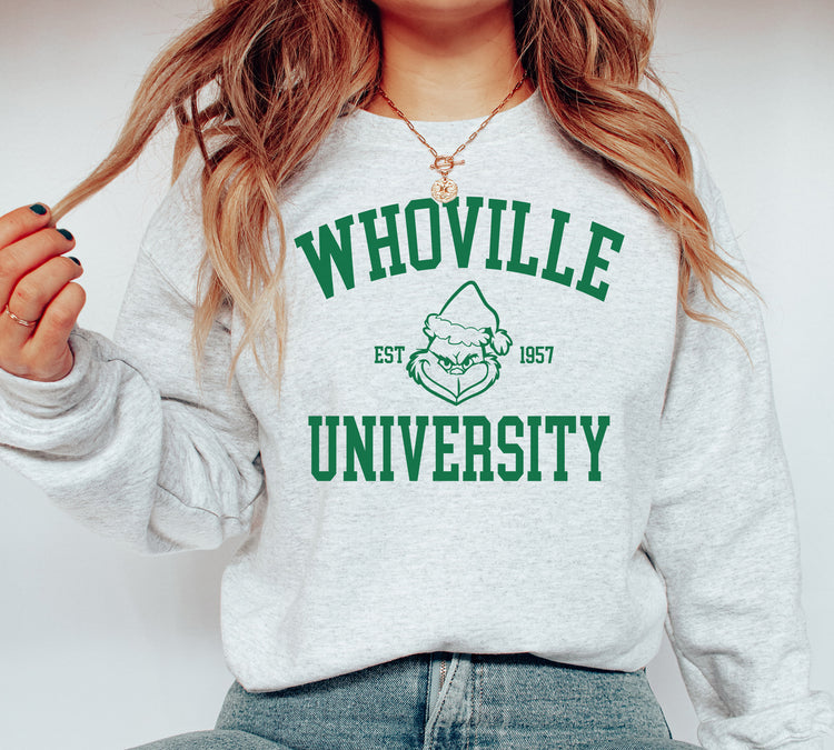 Whoville University Crewneck Sweatshirt