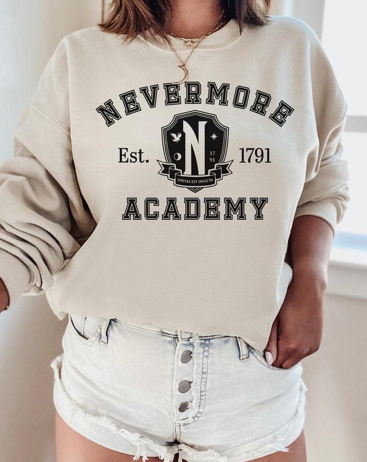 Nevermore Academy Crewneck Sweatshirt