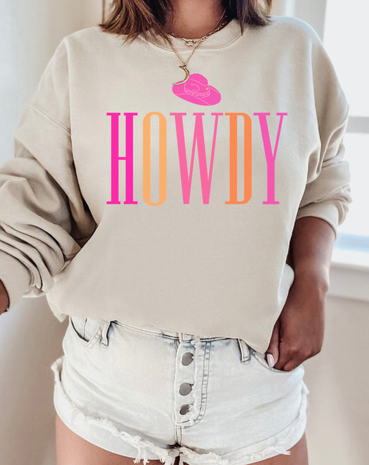 Howdy Crewneck Sweatshirt