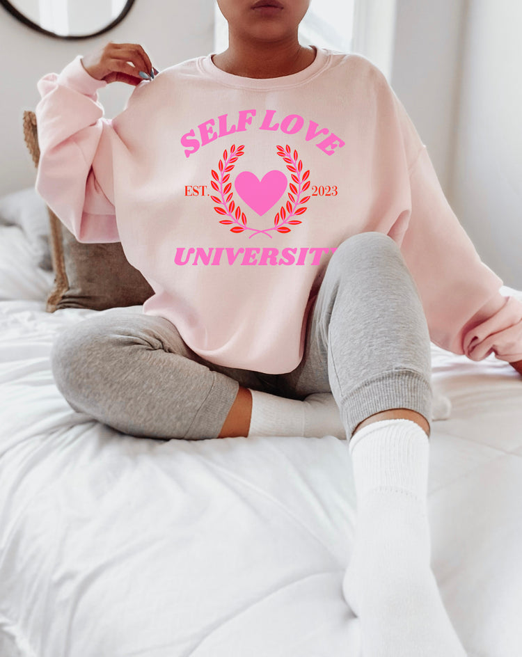 Self Love University Crewneck Sweatshirt