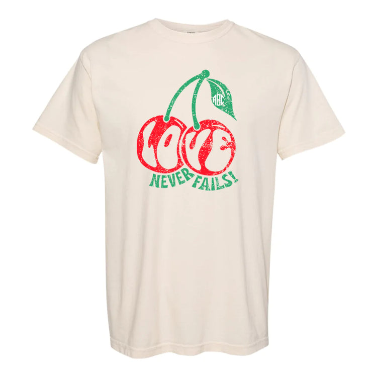 Love Never Fails Cherries T-Shirt