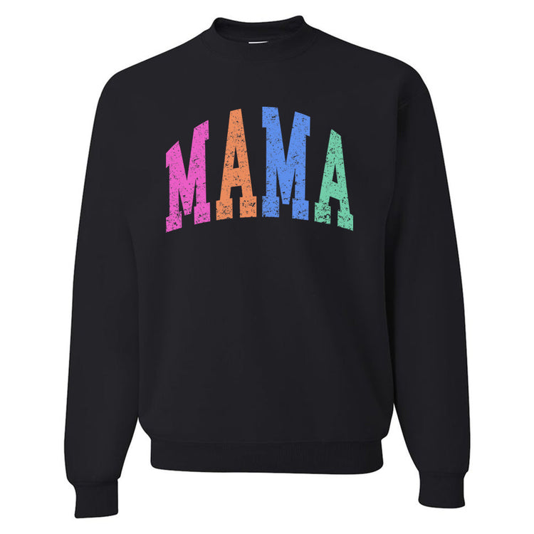 Colorful Mama Crewneck Sweatshirt