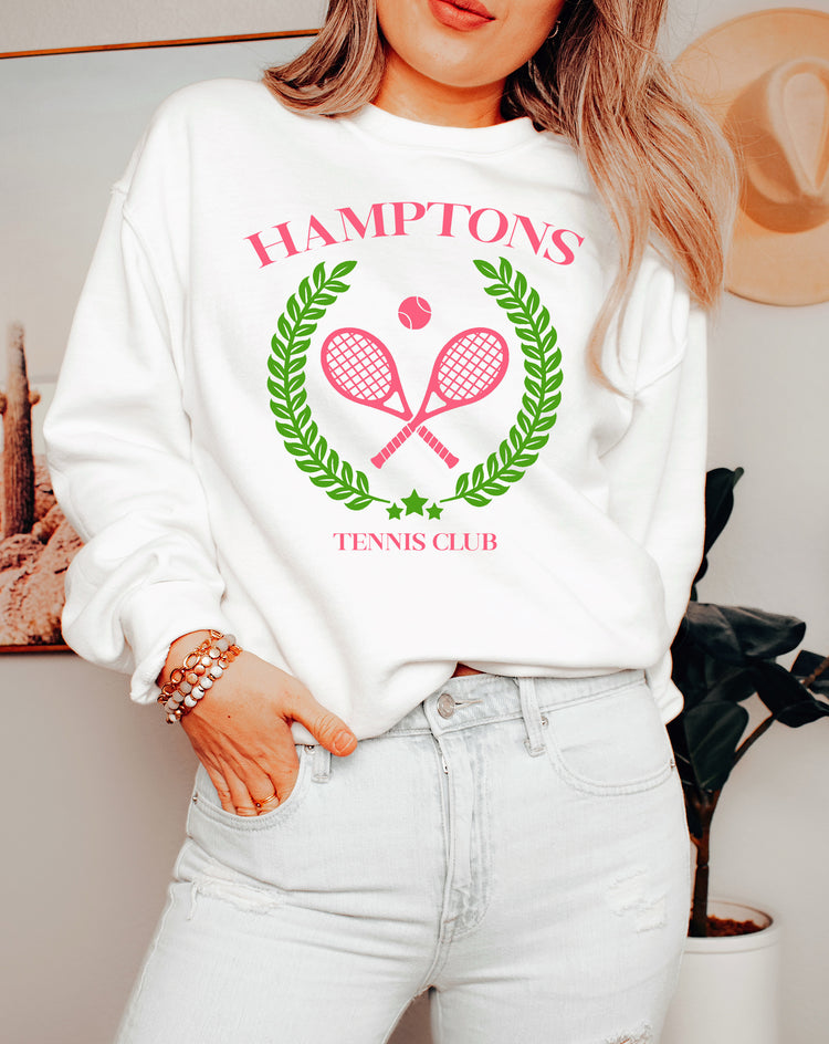Hamptons Tennis Club Crewneck Sweatshirt