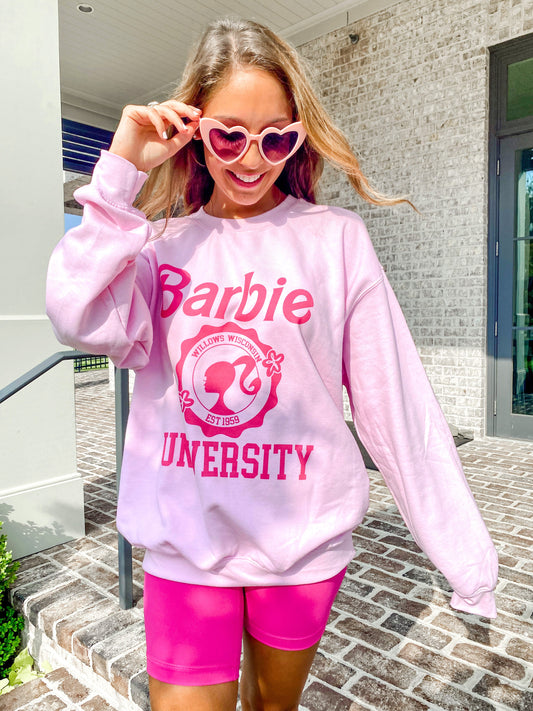 'Doll University' Crewneck Sweatshirt