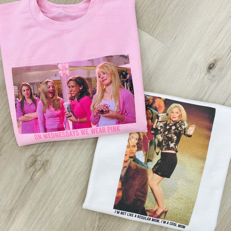 Mean Girls 'On Wednesdays We Wear Pink' Crewneck Sweatshirt