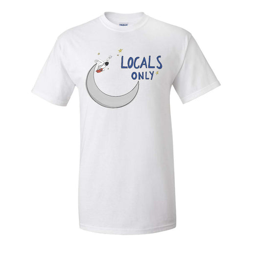 'Locals only' T-shirt